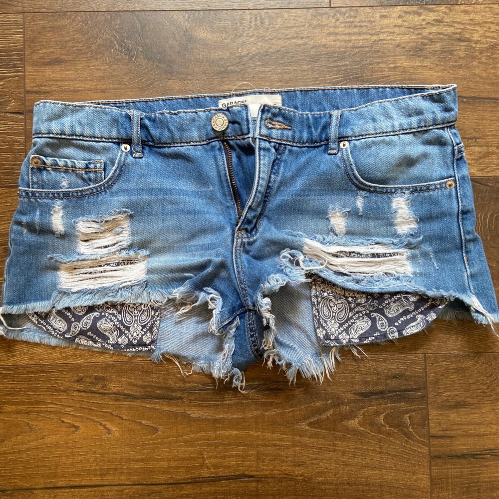 Jean shorts